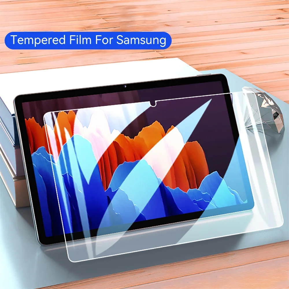Grūdintas Stiklas Screen Protector For Samsung Galaxy Tab S6 lite S5E S7 S8 Tab A7 A8 A 8.0 9.7 10.1 10.4 10.5 11 2020 m. 2021 m. 2022 m. Nuotrauka 0