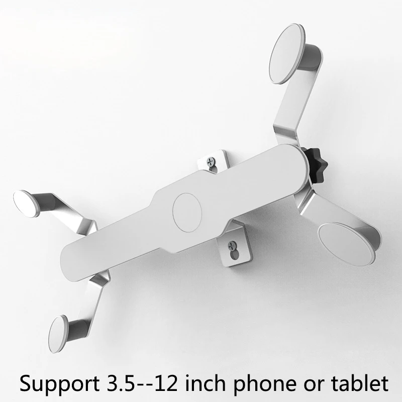 Tvirtinimo prie sienos Planšetinio kompiuterio Laikiklį Aliuminio Lydinio Sienos Pakabinti Laikiklis Ekranas 360 Laipsnių Sukimosi Tablečių Stovas skirtas iPad Oro Mini 3.5-12 colių Nuotrauka 0
