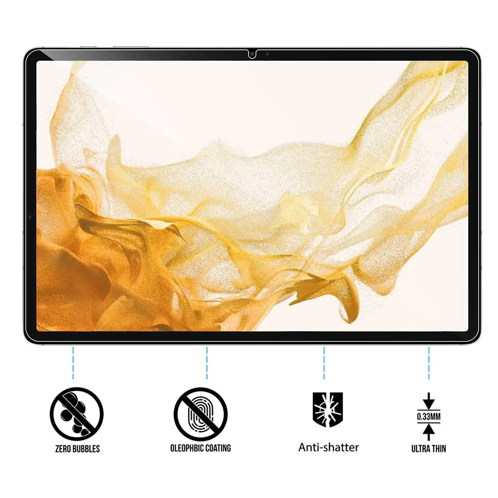 Grūdintas Stiklas Screen Protector For Samsung Galaxy Tab S6 lite S5E S7 S8 Tab A7 A8 A 8.0 9.7 10.1 10.4 10.5 11 2020 m. 2021 m. 2022 m. Nuotrauka 1