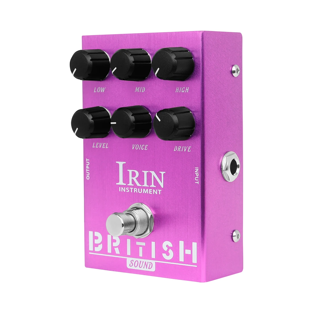 IRIN AN-31 Garso Britų Roko Amp Simuliatorius Efektu Pedalas Brit-Rock Era Overdrive Efektas Pedalo Gitara Dalys ir Aksesuaras Nuotrauka 1
