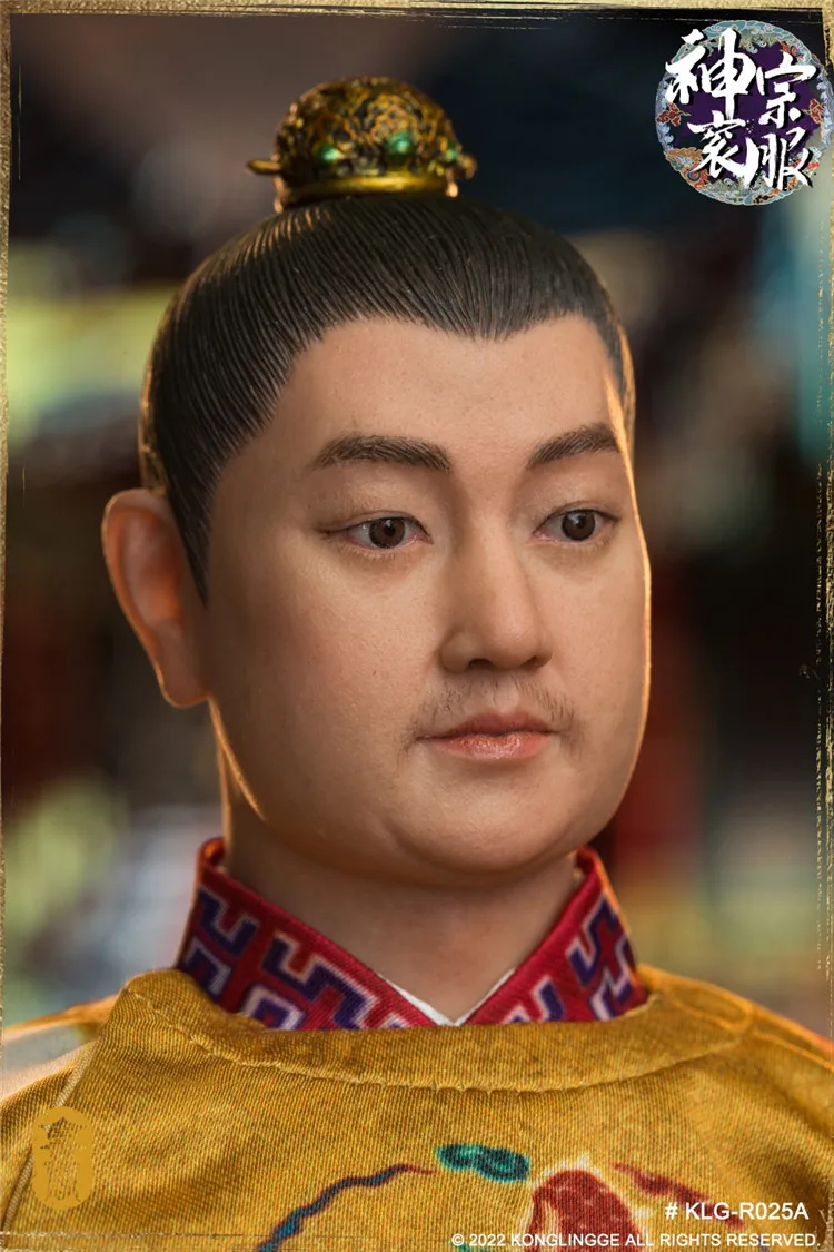 KLG-R025 1/6 Vyrų Kareivis Senovės Ming Dinastijos Ming Shenzong Imperatorius Zhu Yijun Modelį, 12