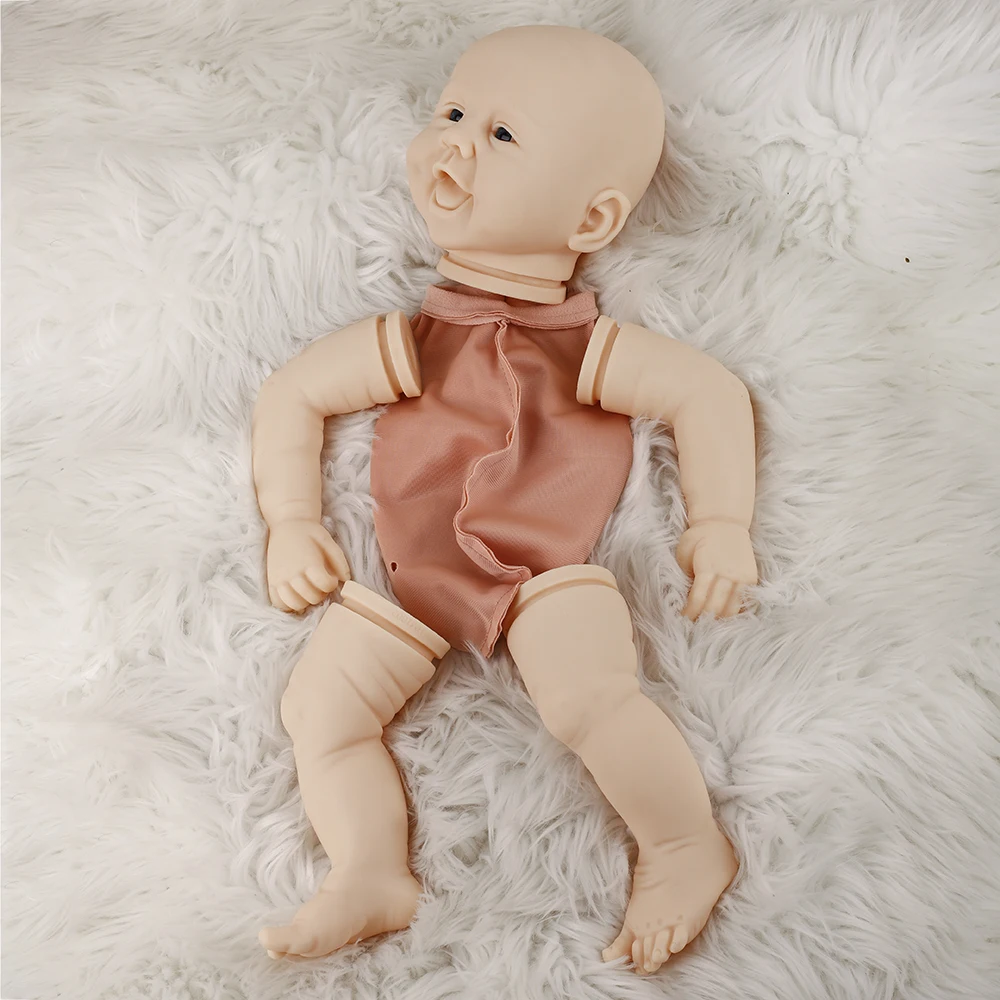 Realus 22Inch Reborn Baby Doll, Rankų darbo Rinkinys Naujagimiui Lėlės 