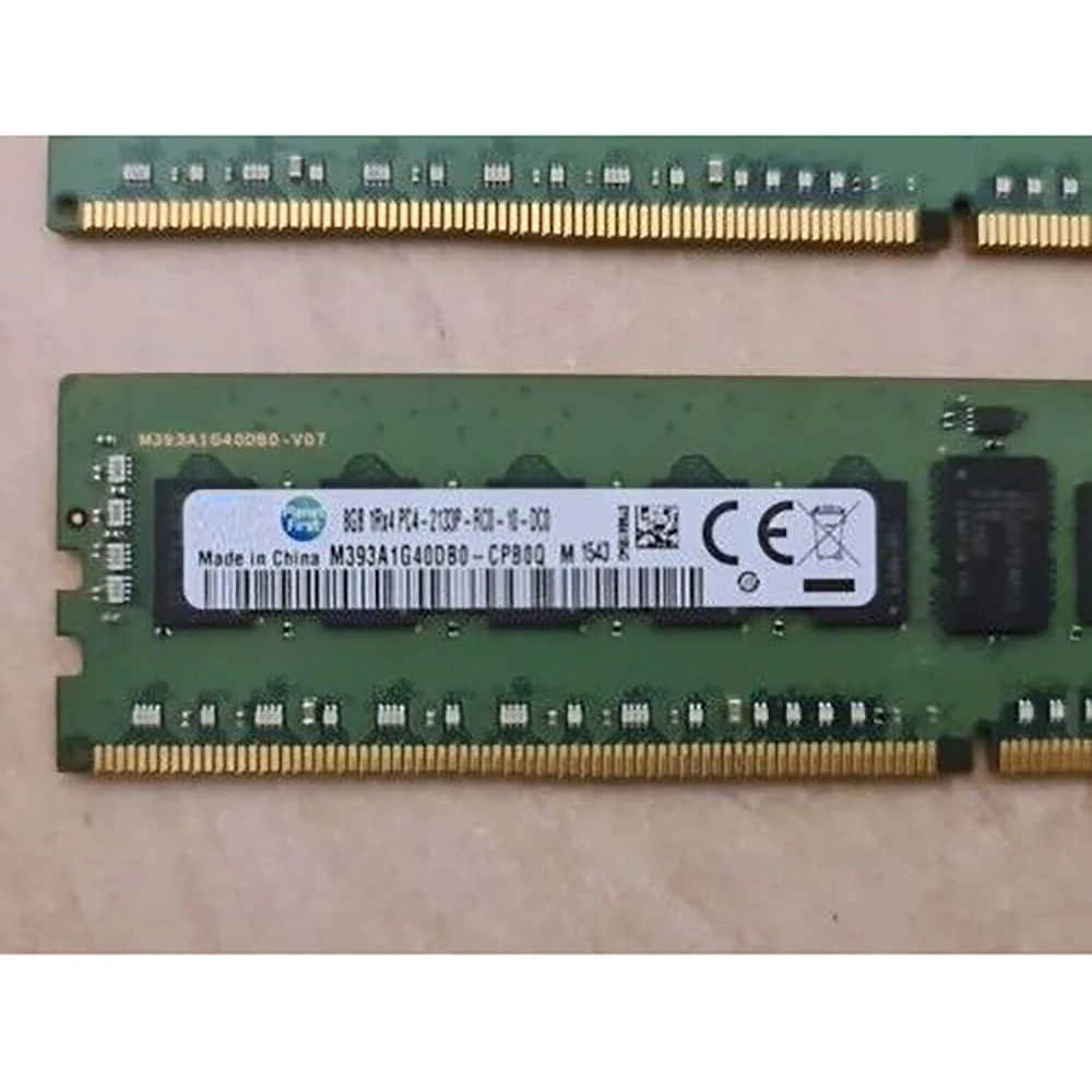 1Pcs M393A1G40DB0-CPB0Q Samsung RAM 8GB 1RX4 PC4-2133P-R 2133 DDR4 Serverio Atmintį Nuotrauka 3