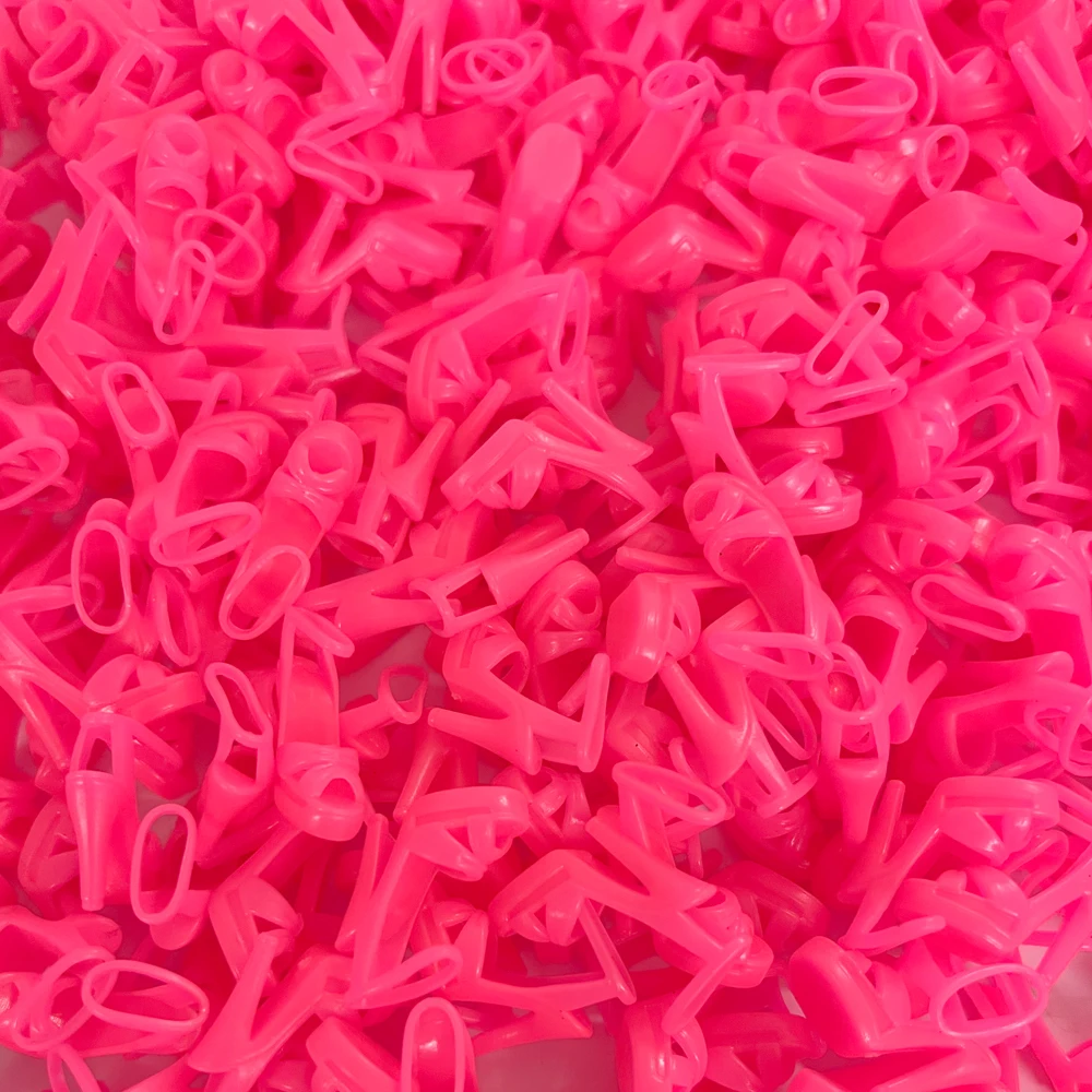 NK 100 Porų Mados Pink Bateliai Barbie Lėlės Priedai 1/6 Lėlės Žaislas Šiuolaikinės Aukštakulnius Sandalus Šalis, Batai, Didmeninė Nuotrauka 3