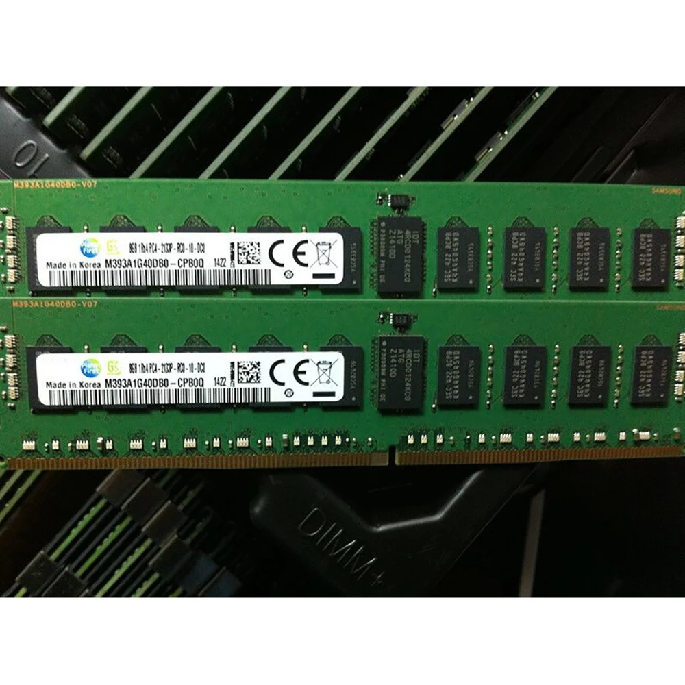 1Pcs M393A1G40DB0-CPB0Q Samsung RAM 8GB 1RX4 PC4-2133P-R 2133 DDR4 Serverio Atmintį Nuotrauka 4