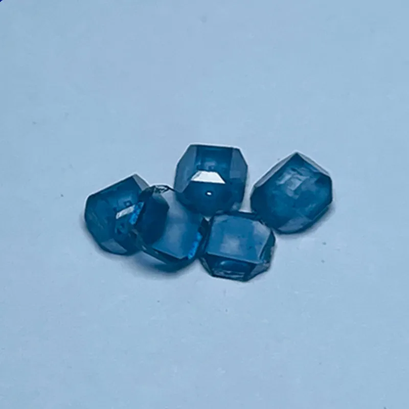 Boro legiruoto deimanto monokristalo diamond aukštos temperatūros puslaidininkinės medžiagos blue diamond blokuoti sintetinių deimantų Nuotrauka 4