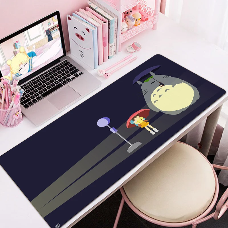 Didelis Anime Pelės Mygtukai Žaidimų Priedai Totoro Kompiuterio Biurų Deskmat Kilimėlis Xxl Stalo, Kilimėlis, Kilimėliai Žaidėjus Mause Office Pc Kilimas Nuotrauka 4