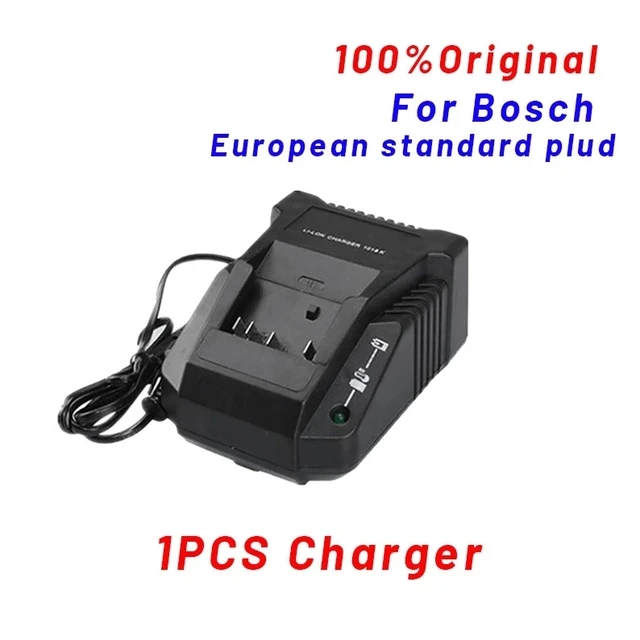 100% Originalus 18V Batterie Für Bosch GBA 18V 6,0 Ah Ličio-BAT609 BAT610G BAT618 BAT618G 17618-01 + ladegerät Nuotrauka 5