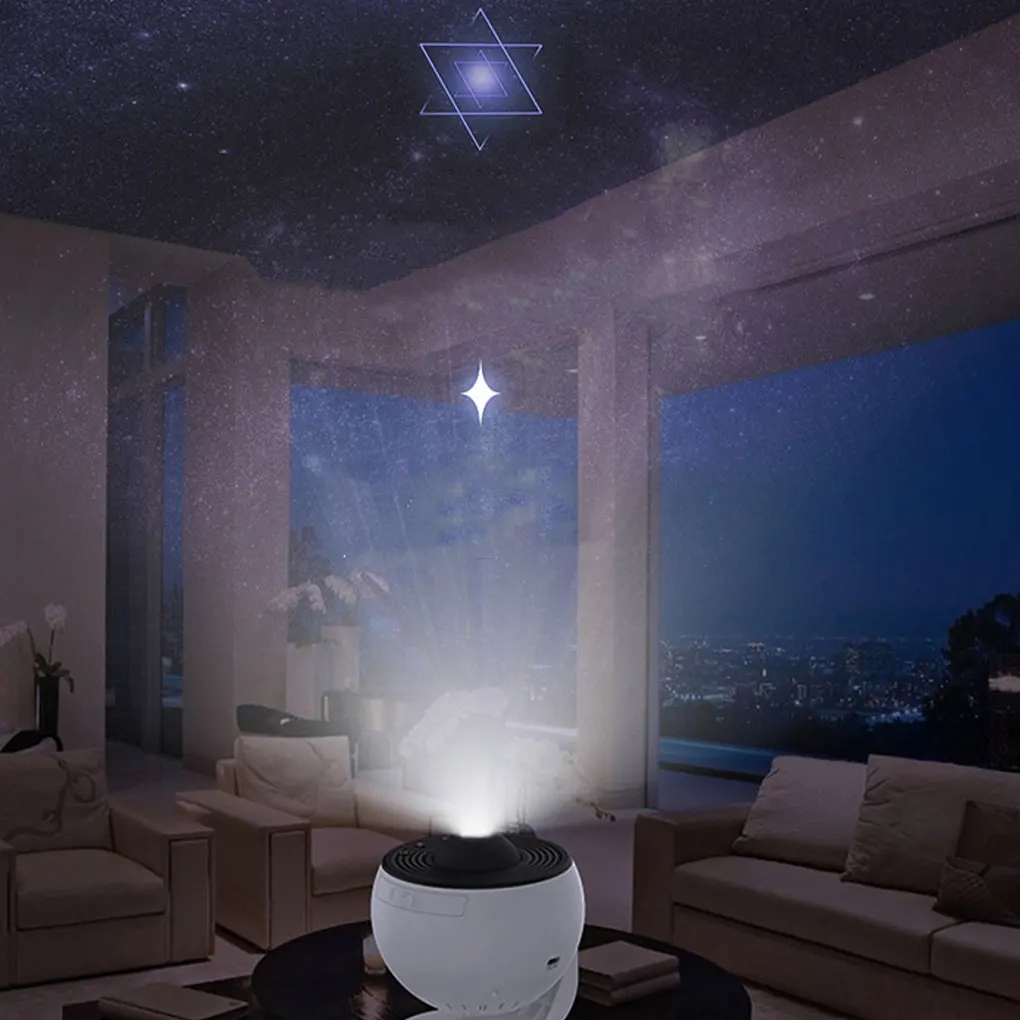 Projektorius 360 Kino Kamera Projekcija Lempos Atmosfera Lempos Nuotrauka 5